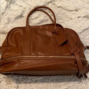 Sole Society Mason Faux Leather Weekender Satchel